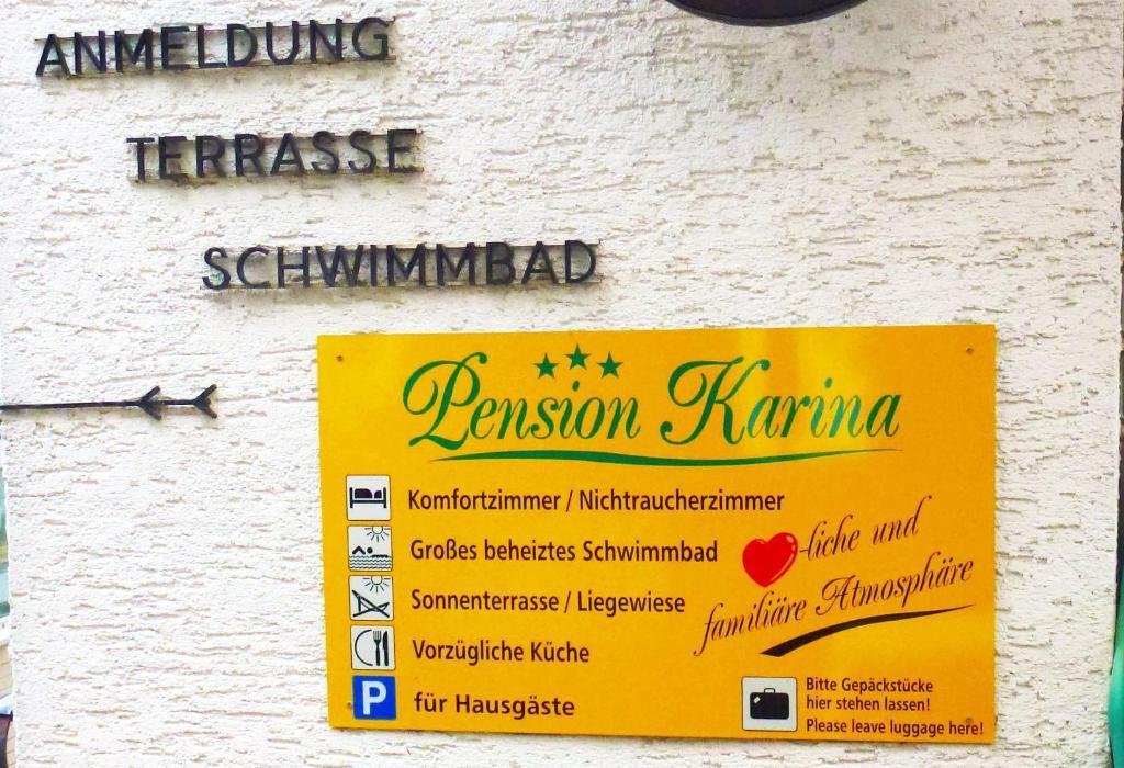 Lindenfels Pension Karina מראה חיצוני תמונה
